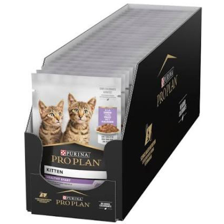 Purina Pro Plan Healthy Start Kitten Terrine Kalkoen Kitten 26x85g