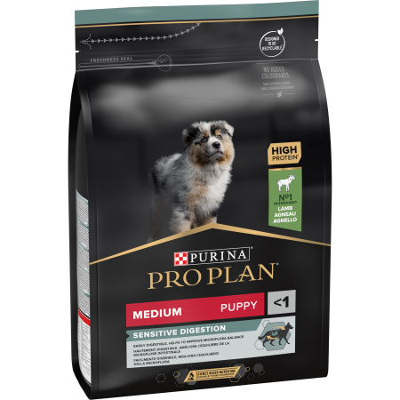 Pro Plan Sensitive Digestion Voor Een Goede Spijsvertering Brokken Voor Puppy Medium Lam 3kg
