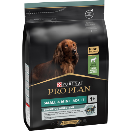 Pro Plan Sensitive Digestion Brokken Voor Volwassen Hond Small & Mini Lam 3kg