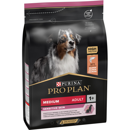 Purina Pro Plan Sensitive Skin Droog Hondenvoer Medium Adult Zalm 3kg