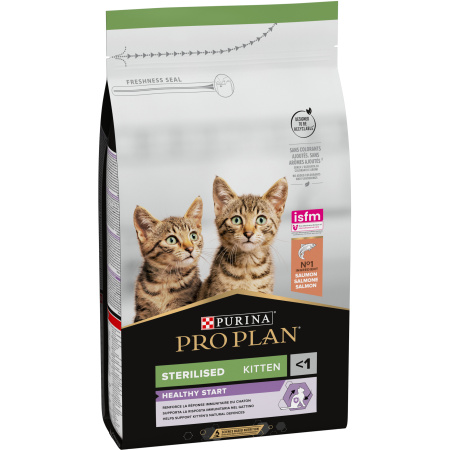 Pro Plan Healthy Start Voor Versterking Van De Immuniteit Brokken Voor Kitten Zalm 1,5kg