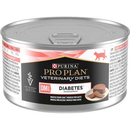 Pro Plan Veterinary Diets DM Diabetes Kattenpaté 195g