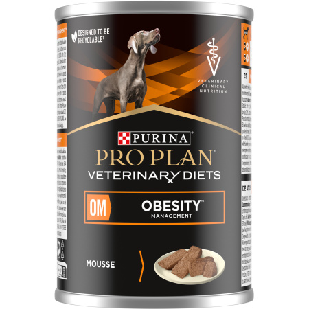 Pro Plan Veterinary Diets OM Obesity Hondenpaté 400g