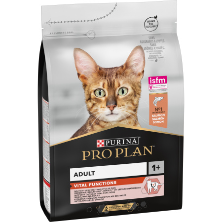 Purina Pro Plan Vital Functions Droog Kattenvoer Original Adult 1+ Zalm 3kg