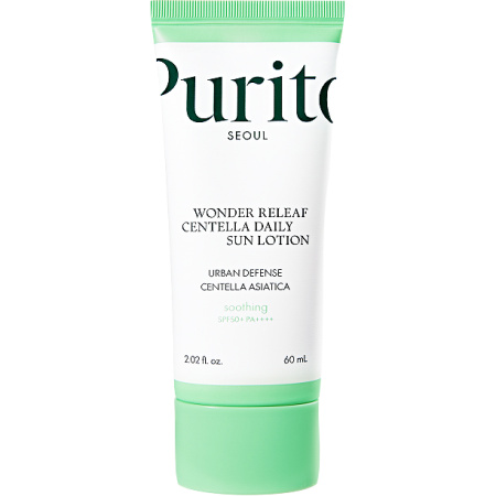 Purito Seoul Wonder Releaf Centella Daily Sun Lotion SPF50+ PA++++ Tube 60ml