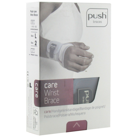 Push Braces Care Polsbrace Links Maat 2 Stuk 1