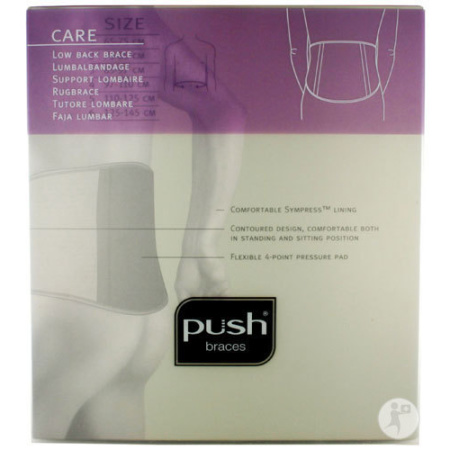 Push Braces Care Rugbrace Maat 3 Stuk 1