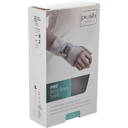 Push Braces Med Splint Polsbrace Links Maat 2 Stuk 1