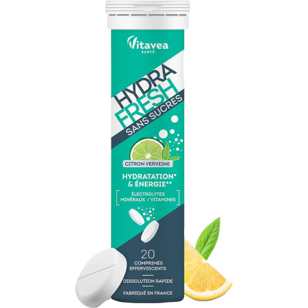 Vitavea Hydrafresh Citroen Verveine 20 Bruistabletten