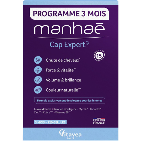 PVB Manhaé Cap Expert 120 Capsules