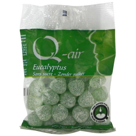 Q-Air Eucalyptus Zonder Suiker Gommen 85g