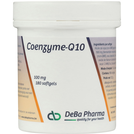 Deba Q10 100mg Softgels 180