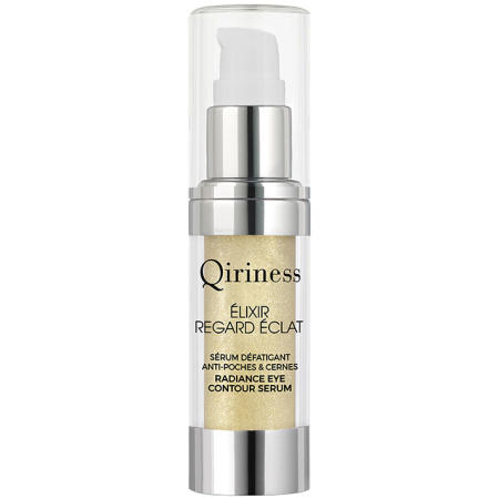Qiriness Élixir Regard Éclat Radiance Oogcontour Serum Pompflacon 15ml