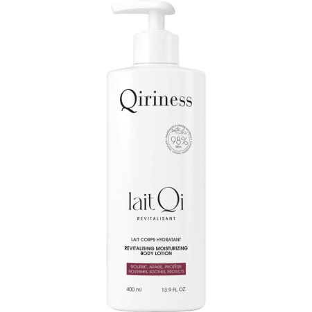 Qiriness Revitaliserende Hydraterende Melk Hydratatie & Gloed Pompfles 400ml