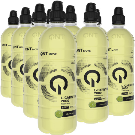 QNT L-Carnitine 2000mg Fresh Drink Citroen-Limoen 12x700ml