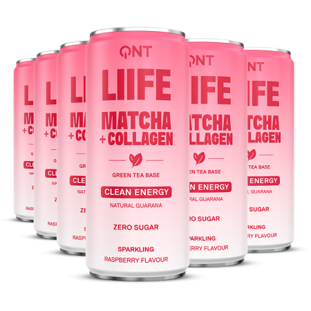 QNT Liife Energy Collageen Matcha Framboos 12x250ml