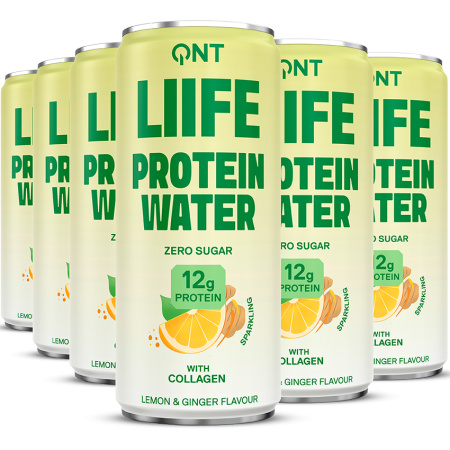 QNT Liife Protein Water Citroen-Gember Zero Sugar 12x330ml