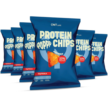 QNT Liife Proteïnechips Paprika 12x50g