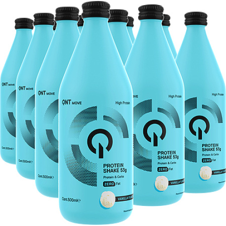 QNT Recovery Protein Shake Vanillesmaak 12x500ml