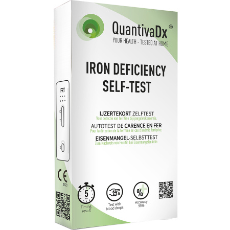 QuantivaDx IJzertekort Zelftest OFE-402H 1 Stuk