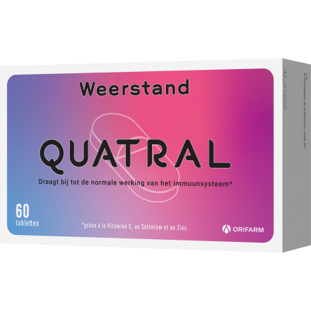 Quatral Immuniteit Vitamine C Selenium En Zink Ondersteuning Immuunsysteem 60 Tabletten