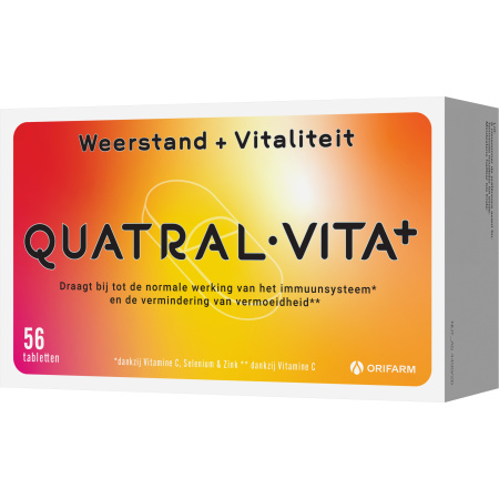 Quatral Vita+ Immuniteit + Vitaliteit 56 Tabletten