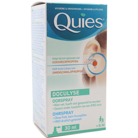 Quies Doculyse Ooroplossing Spray 30ml