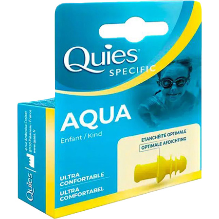 Quies Gehoorbescherming Specifiek Aqua Kind 1 Paar