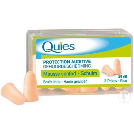Quies Oordoppen Mousse Huidkleur 3 Paar