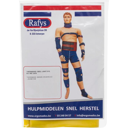Rafys Theraband 5m Light Geel 2091