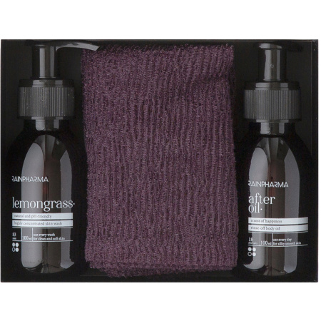 RainPharma Bathroom Treasures Geschenkset Douchegel 2x100ml