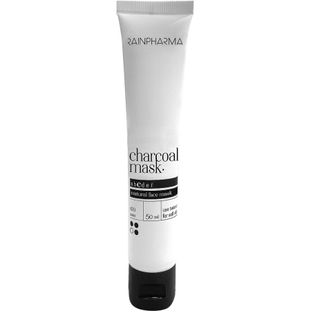 RainPharma Charcoal Mask Intens Zuiverend Gezichtsmasker 50ml