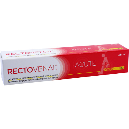 Rectovenal Acute Anorectale Gel Voor Aambeien Tube 50g