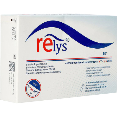 Relys Steriele Oogoplossing 20x0,35ml