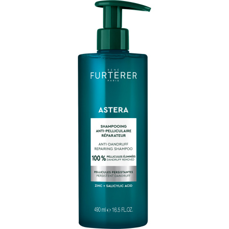 René Furterer Astera Anti-Roos & Herstellende Shampoo Hardnekkige Roos 490ml