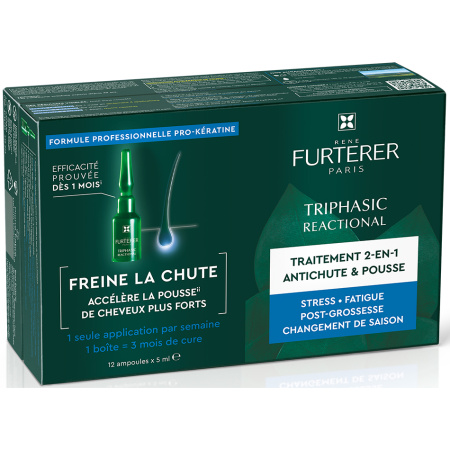 René Furterer Triphasic Reactional Behandeling Tegen Tijdelijke Haaruitval 12x5ml
