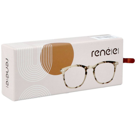 Renée Bril Re Z01 Vanilla Latte Tortoise Blue Light 1 Paar