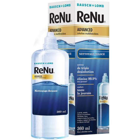 Renu Advanced Multi-Purpose Reinigingsoplossing Zachte Contactlenzen 360ml
