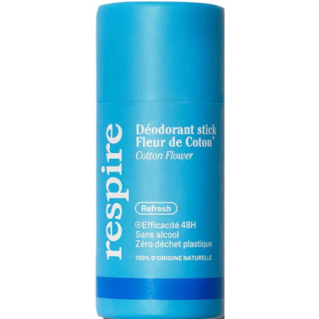 Respire Deodorant 48h Katoenen Bloem Stick 50g