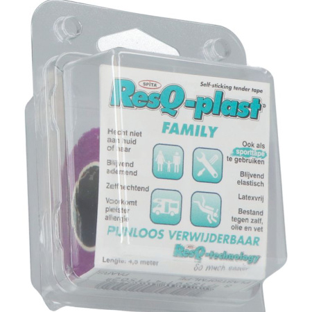 Resq-plast Familie 4,5m x 50mm Paars 1 Stuk