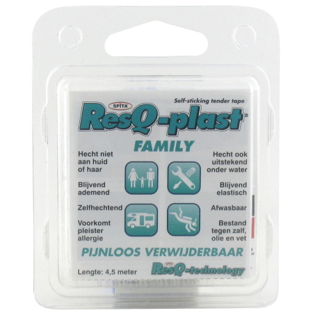 Resq-plast Family Zelfklevend Pleister 4,5mx25mm Camouflage 1 Stuk