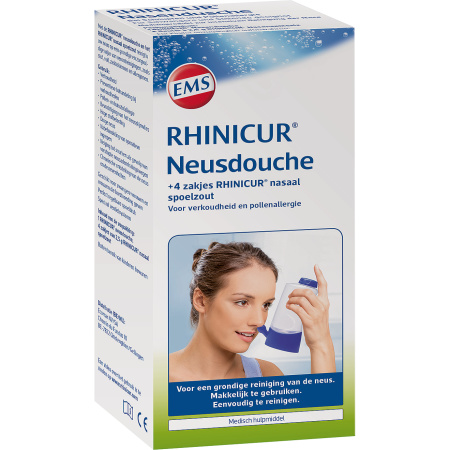Rhinicur Neusdouche + 4 Zakjes Spoelzout