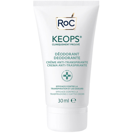 Roc Keops Deodorant Crème Anti-Transpirant Tube 30ml