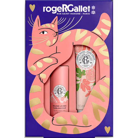 Roger&Gallet Coffret Duo Fleur De Figuier Lippenbalsem + Handcrème
