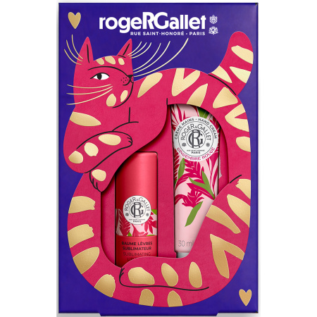 Roger&Gallet Coffret Duo Gingembre Rouge Lippenbalsem + Handcrème