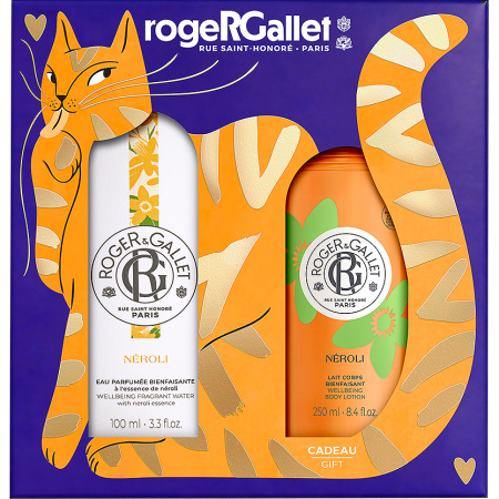 Roger&Gallet Coffret Eau Parfumée Bienfaisante Néroli 100ml + Bodymilk 250ml Gratis