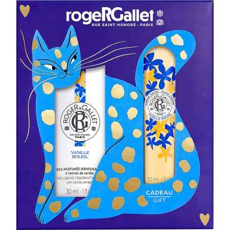 Roger&Gallet Coffret Eau Parfumée Bienfaisante Vanille Soleil 30ml + Handcrème Gratis