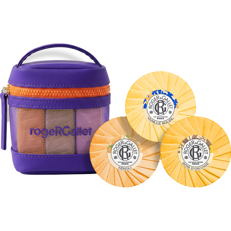 Roger&Gallet Coffret Weldadige Zepen Vanille Soleil Néroli Bois D'Orange 3 Stuks