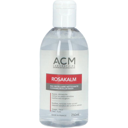 ACM Rosakalm Micellar Reinigingswater Gezicht-Ogen Fles 250ml