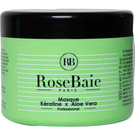 Rosebaie Masker Aloë Vera + Keratine Pot 500ml